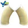 abrasion resistant ceramic lined pipe and elbow
